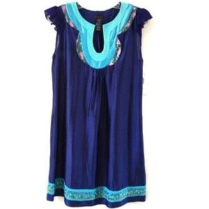 Custo Barcelona Flutter Sleeve Tunic Dress 2